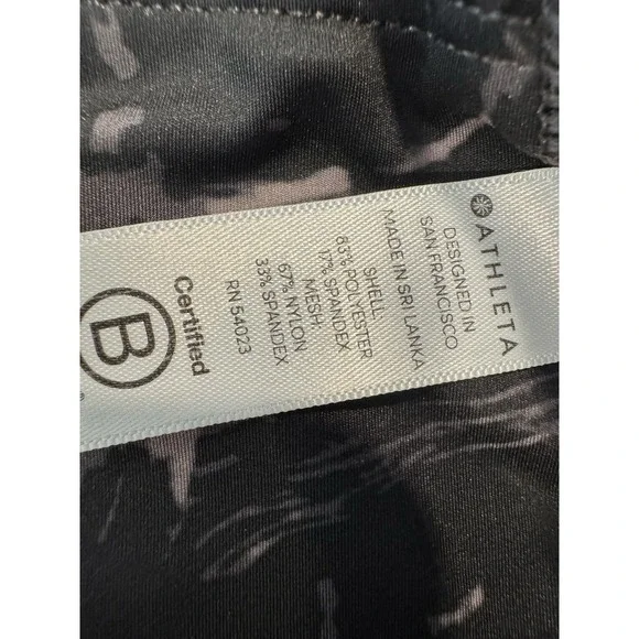 Athleta Leggings Women's Medium Zipper Pocket - Picture 3 of 7